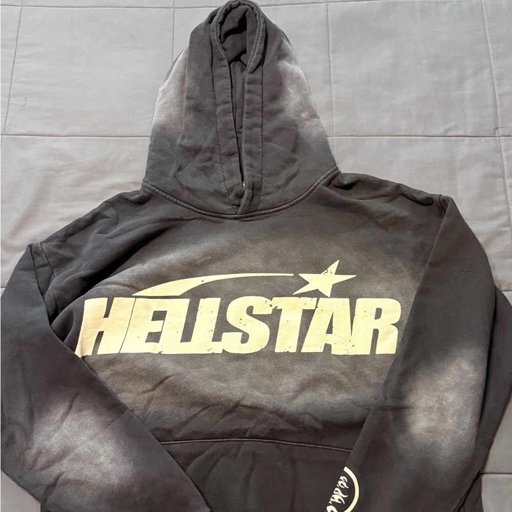 GREY HELLSTAR HOODIE